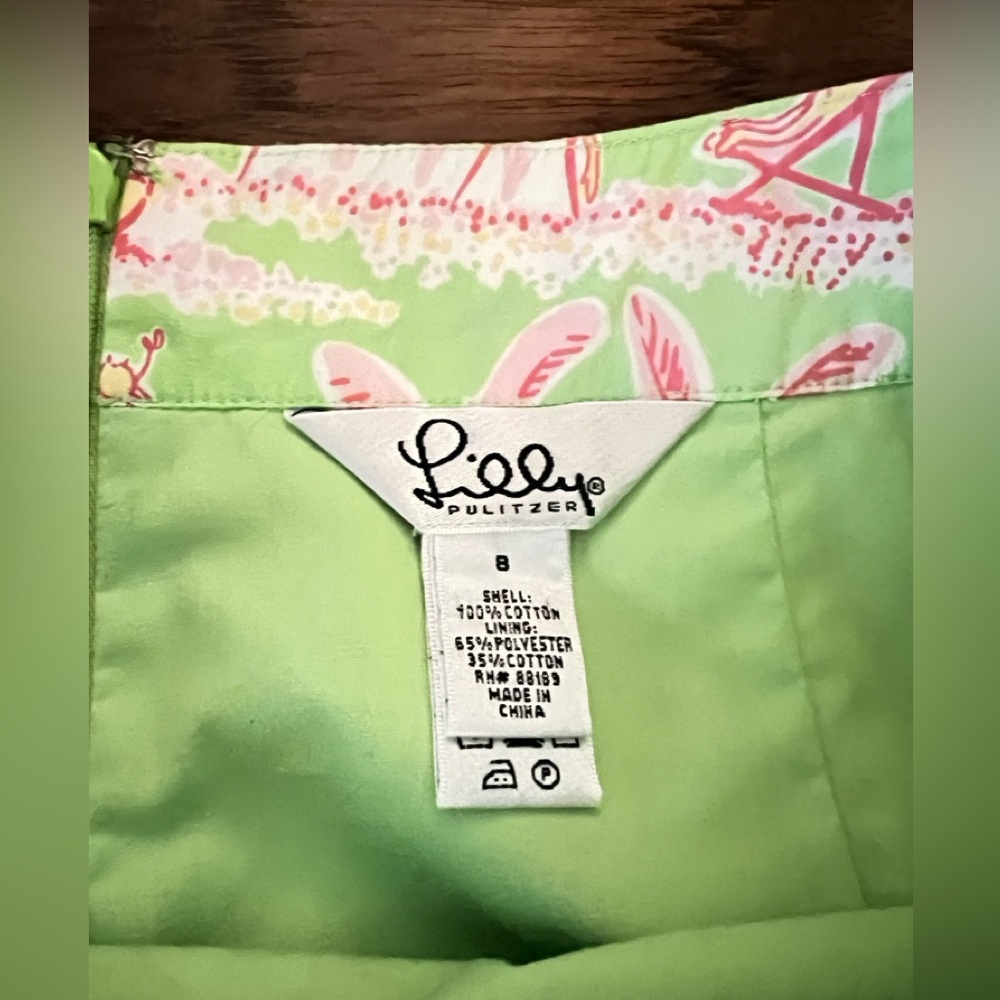 Lilly Pulitzer Skirt Size 8 - Picture 2 of 6